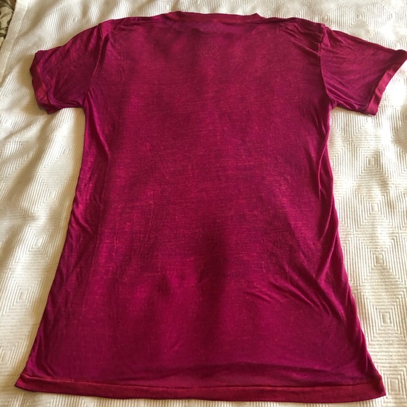 Hot Pink Old School T-shirt - Picture 6 of 7